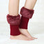 Turn-Over Fur Boot Cuffs – Warm Leg Warmers & Foot Covers