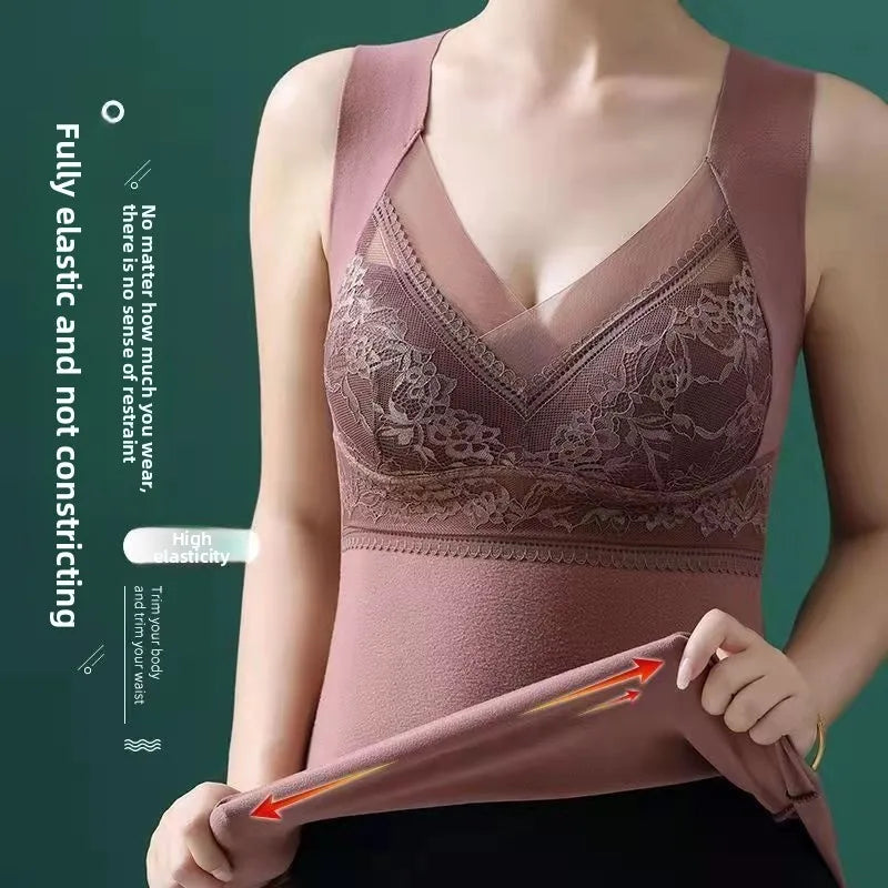 Sous-vêtement thermique grande taille pour femme