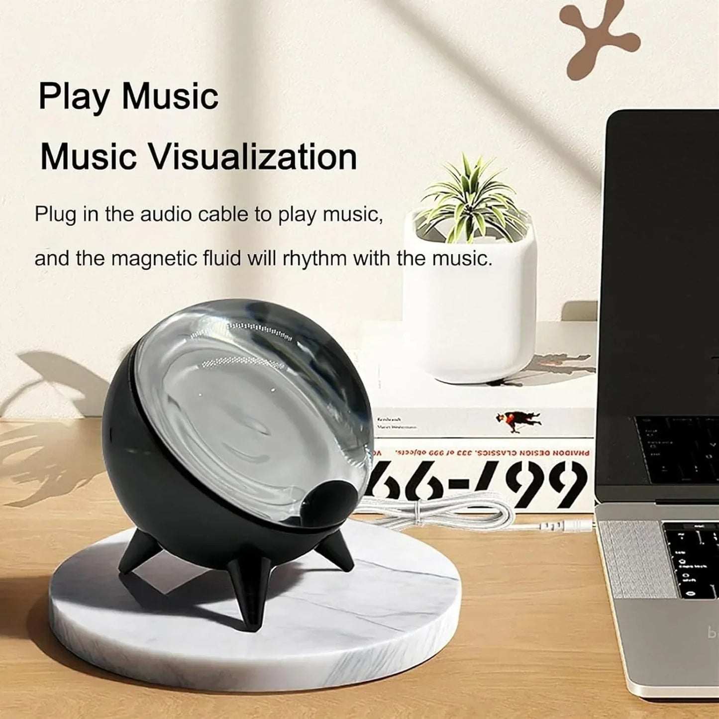Music Lamp with Sound Light & Magnetic Fluid