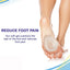 Coussinets en gel pour l'avant-pied (1 paire) – Supports métatarsiens pour le soulagement des douleurs plantaires et le maintien pendant la course