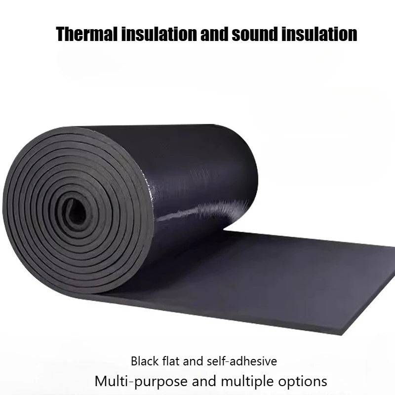 Rubber Foam Soundproofing Roll – Easy-Cut Insulation