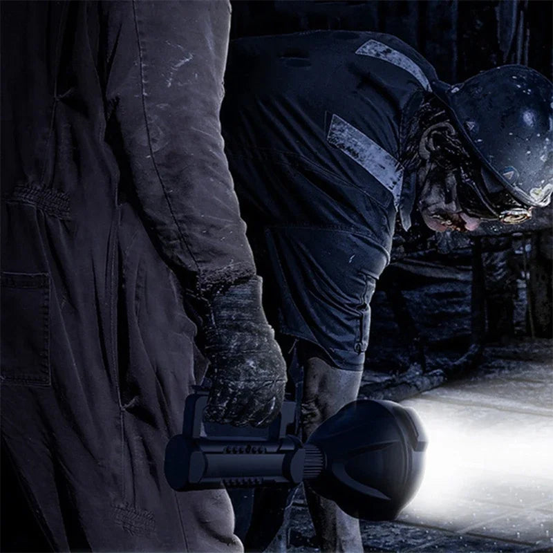 Portable LED Torch – USB Rechargeable Powerful