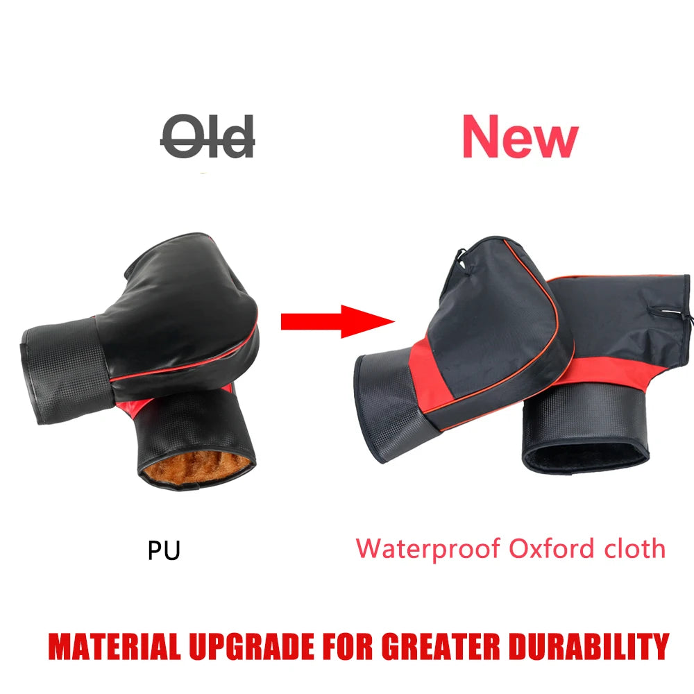Motorcycle Grip Handlebar Muffs – Warm Rainproof Gloves