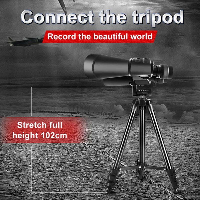 Powerful 10–380x100 Zoom Telescope – Professional HD Long