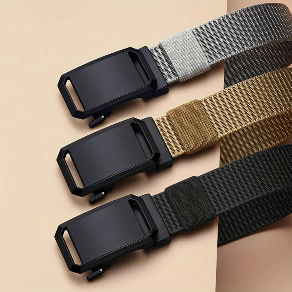Tactical Canvas Belt – Men’s Durable Outdoor Military-Style