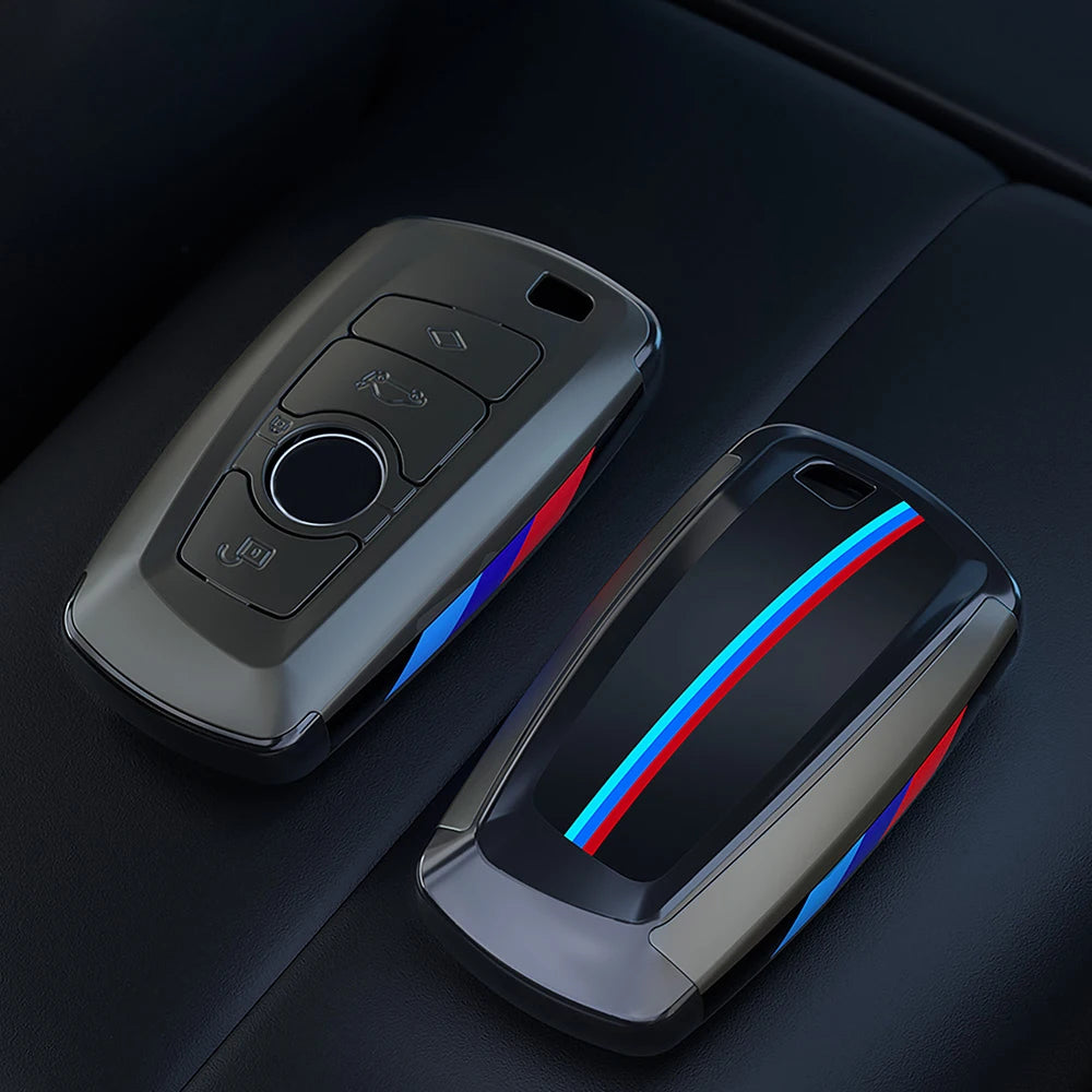 Carbon ABS Car Key Cover – Protective BMW Key Shell