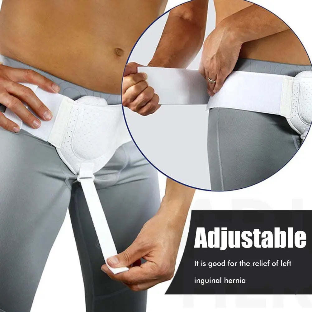 Adjustable Hernia Support Belt – Breathable Truss Strap