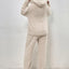 Plush Hooded Sweatshirt & Pants Winter Set Warm Casual