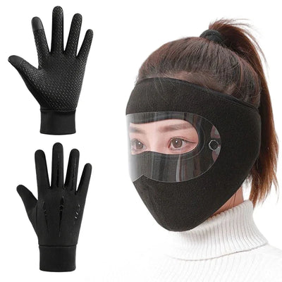 Full Face Winter Mask – Anti-Fog Eye Shield & Windproof