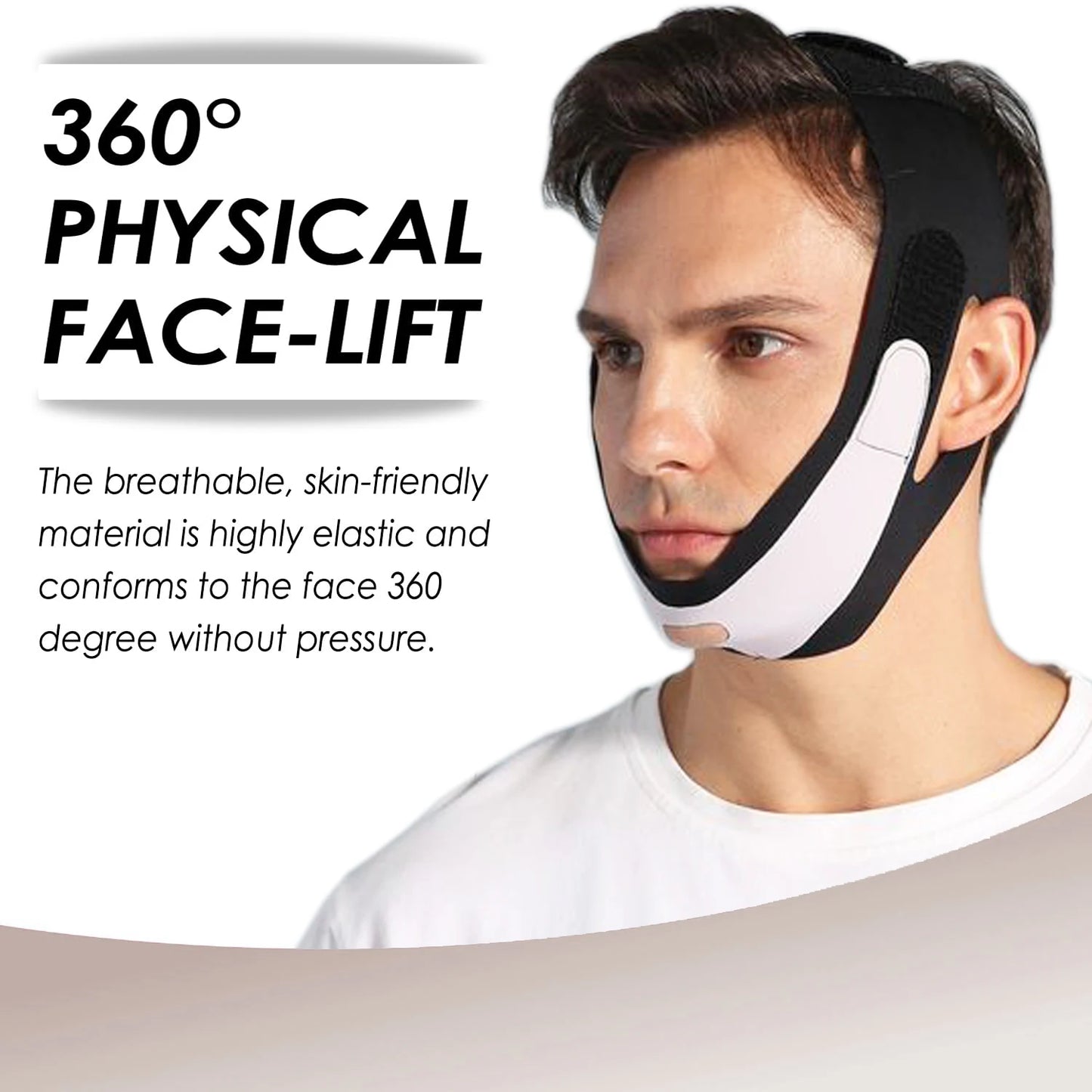 Double Chin Mask – Far Infrared V-Line Chin Lifting Strap