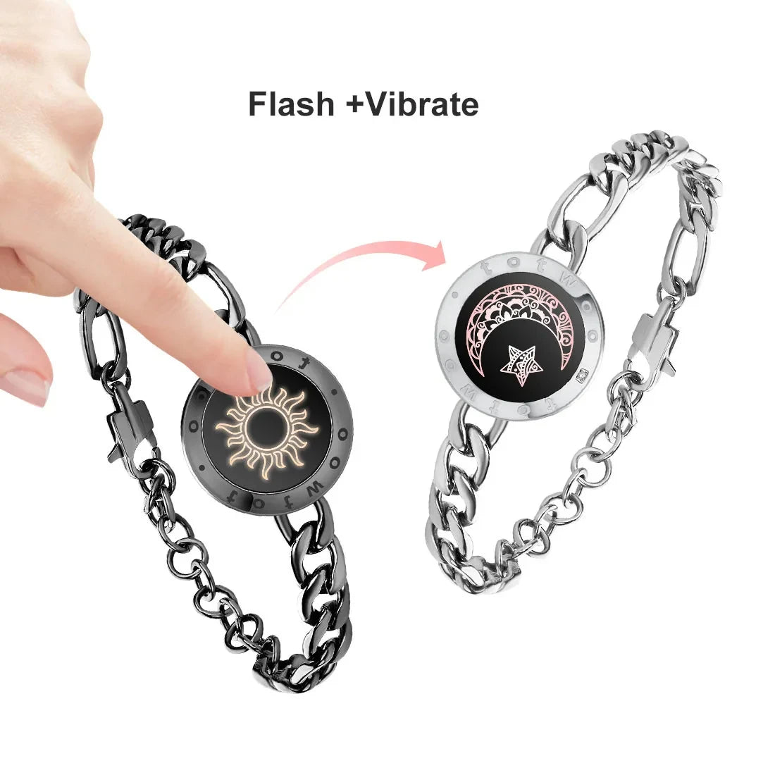 Touch & Vibration Love Bracelets – Long Distance