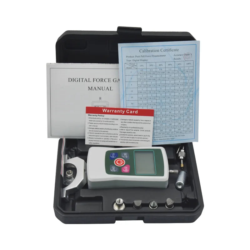 500N Digitale Duw- & Trekkrachtmeter – Spiertester