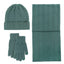 Warm 3-Piece Winter Set – Knitted Hat, Scarf & Gloves