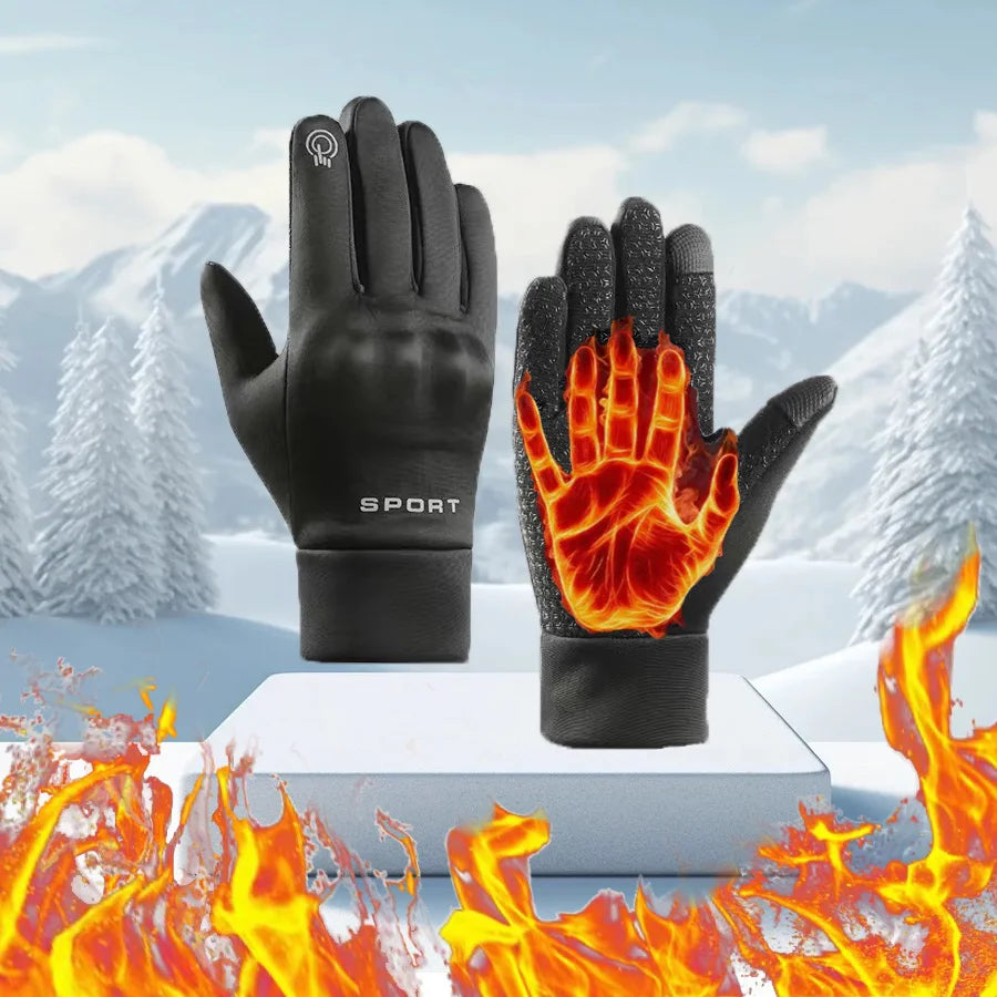 Waterproof Winter Gloves –Thermal Gloves for Cycling & Running