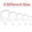 5-Piece Beard Shaping Tool – Beard & Mustache Template