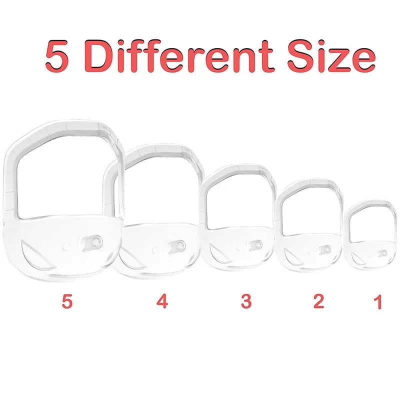 5-Piece Beard Shaping Tool – Beard & Mustache Template