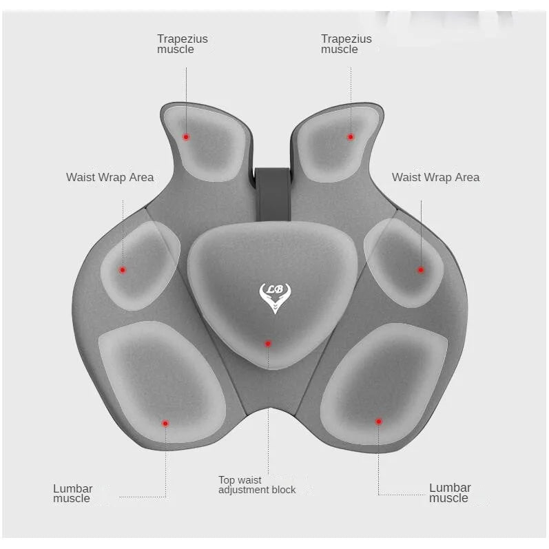 Memory Foam Office Seat Cushion Pillow Orthopedic