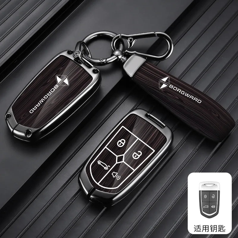 High-End Car Key Cover Zinc Alloy Luxury Case Luxury Metal