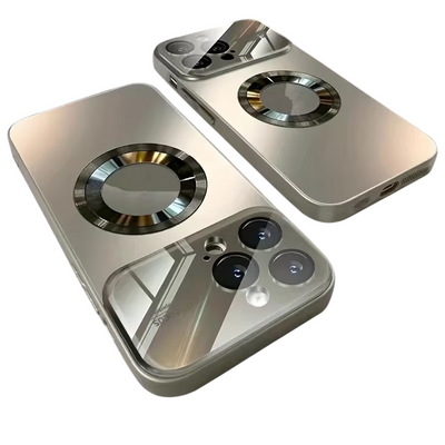 Titanium iPhone Case – Slim Metallic Shockproof Cover