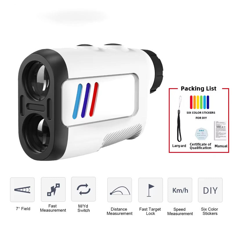Golf Rangefinder 600M – High-Precision Laser Distance Meter