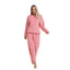 Zachte pyjamaset voor dames – comfortabele huiskleding voor de winter en de feestdagen