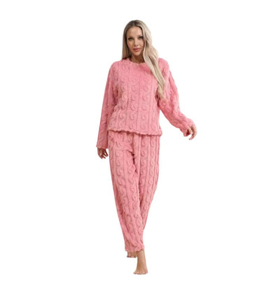 Women’s Soft Pajama Set – Cozy Homewear for Winter & Holidays