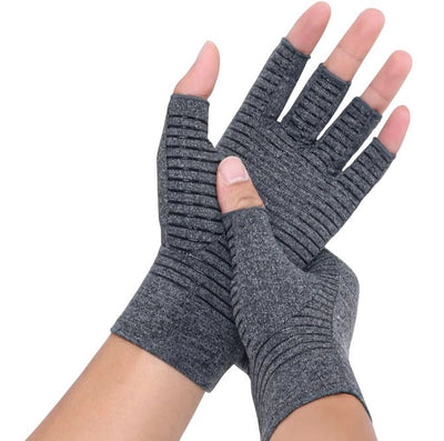 Compression Arthritis Gloves – Fingerless Pain Relief Support