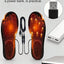 Electric Heated Insoles USB Rechargeable Foot Warmers