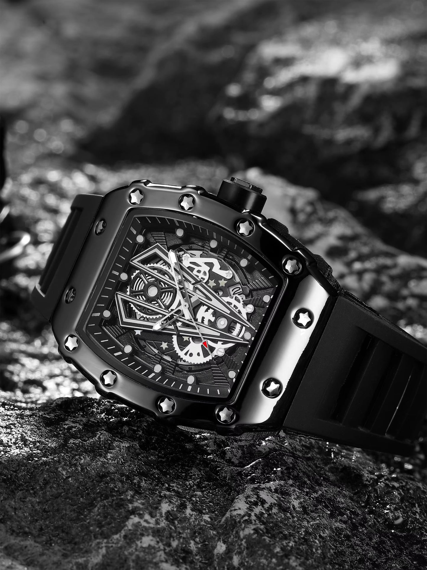 Luxe Smartwatch – LED Digitale Display, Quartz Hip Hop Design