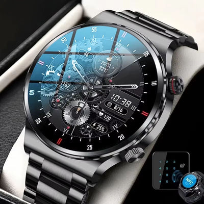 Smartwatch ECG & PPG – AMOLED, Bluetooth & NFC