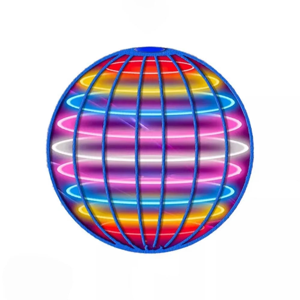 LED Flying Ball – 360° Rotating Hover Toy for Indoor & Outdoor
