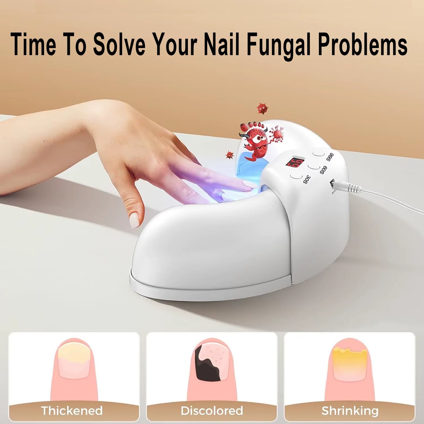 Laser Nail Care Pen – Quick & Painless Nail Renewal Device