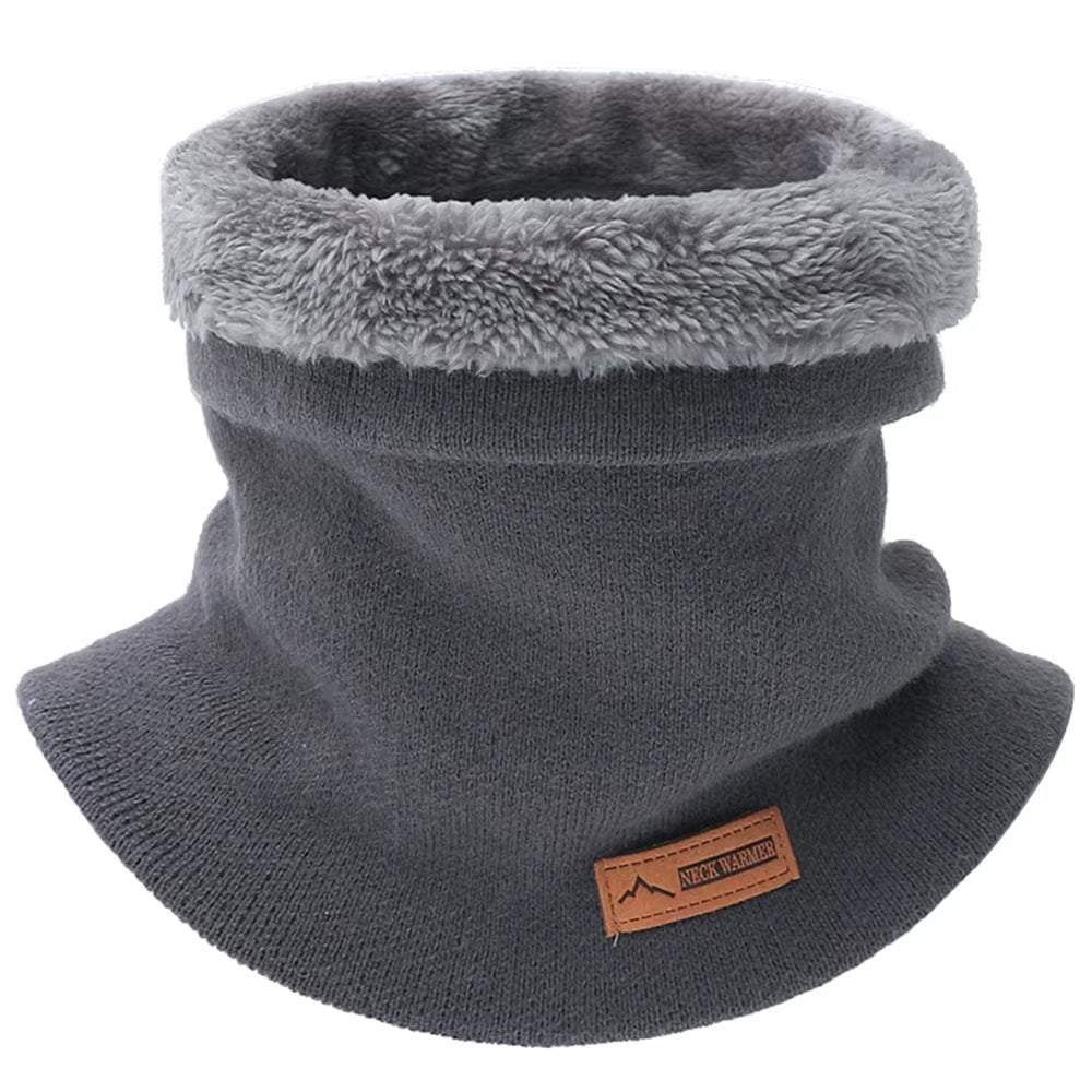 Unisex Fleece Neck Warmer for Winter Outdoor Activities