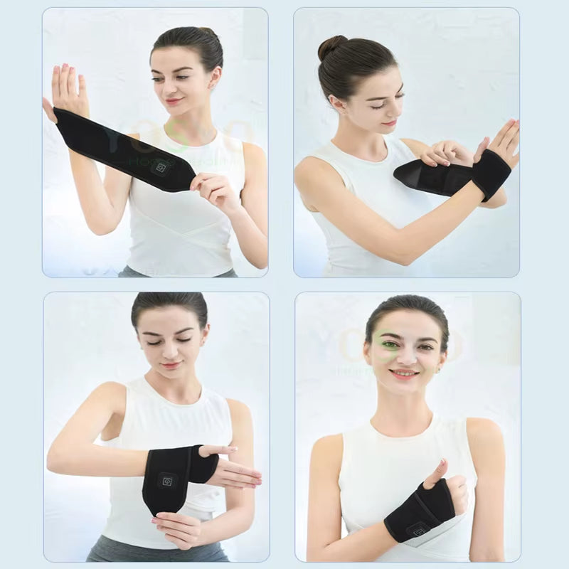 Heated Wrist Brace – Breathable Joint Support & Pain Relief