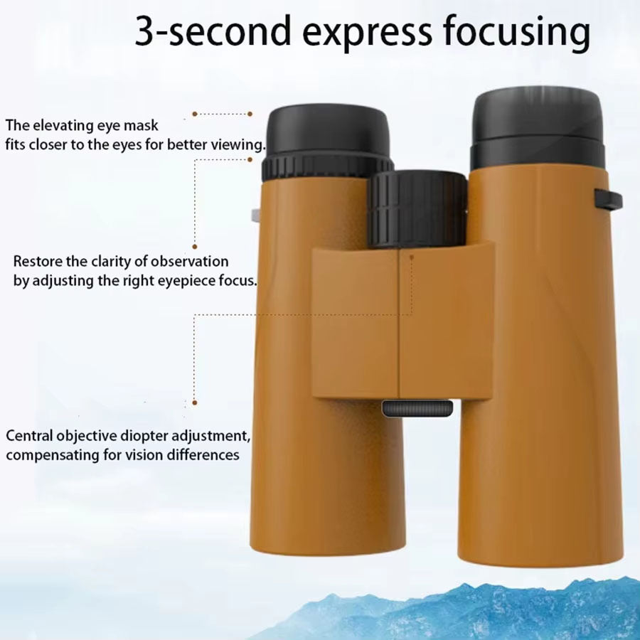 10x42 HD Binoculars – Powerful Zoom Telescope