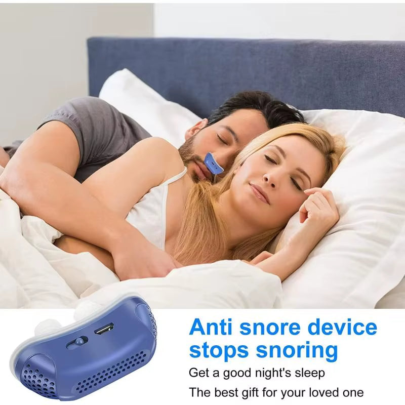 Electric Snore Stopper for Men & Women – Adjustable Airflow
