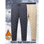 Winter Cotton Wadded Trousers – Warm Fleece-Lined Pants