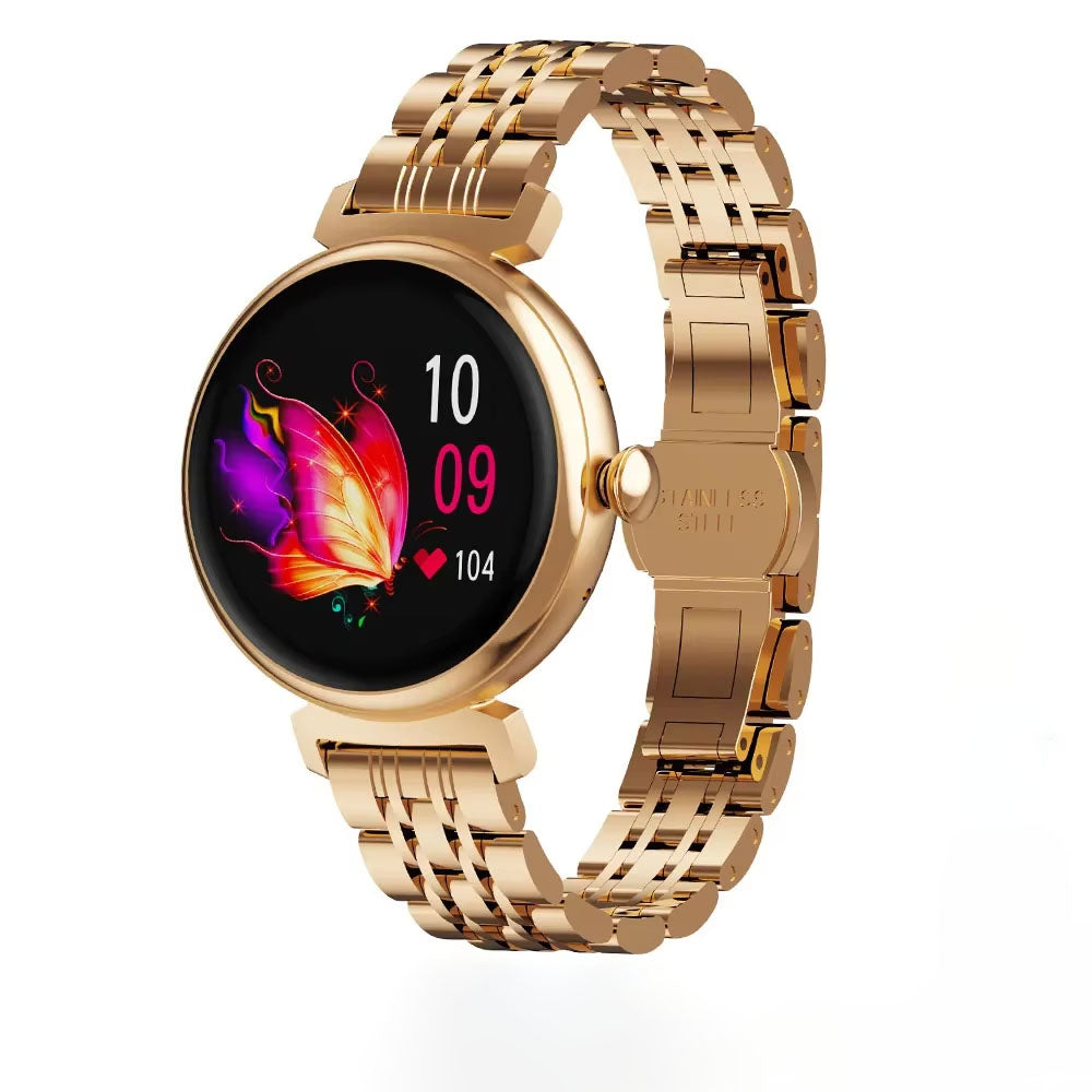 Modieuze Smartwatch – 1,04″ AMOLED, Metalen Behuizing