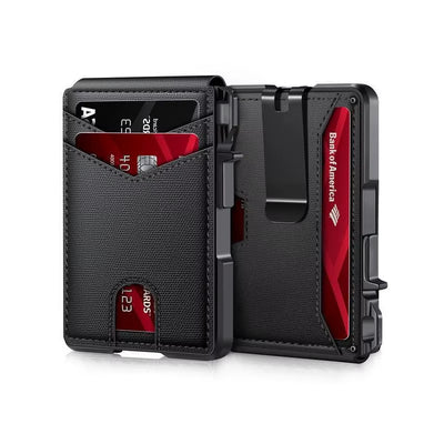 Business Wallet – Minimalist PU Leather with Multiple Slots