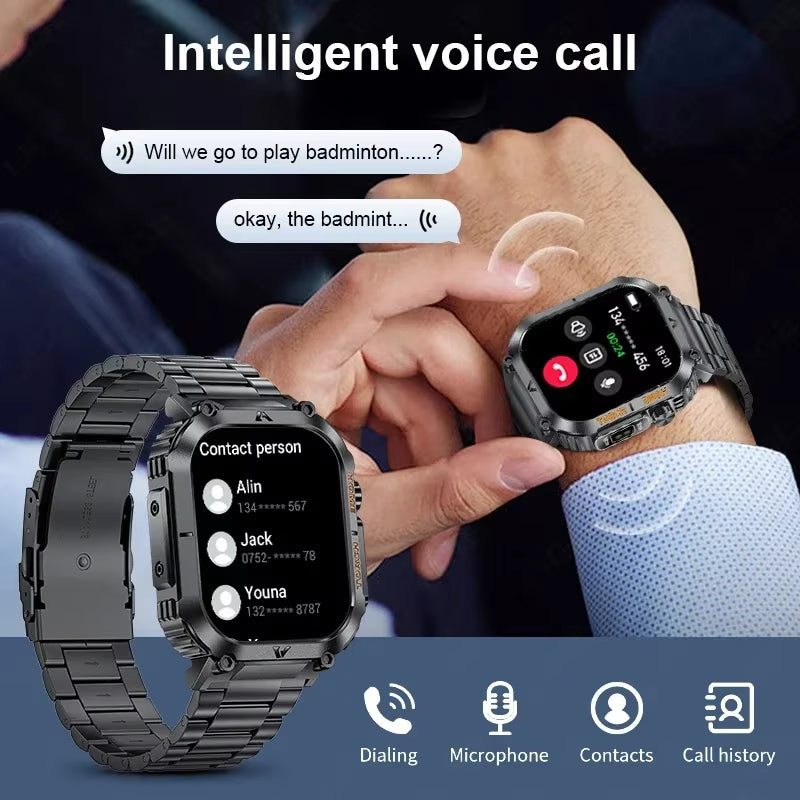 HD Smartwatch – LED Display, 3ATM Waterdicht