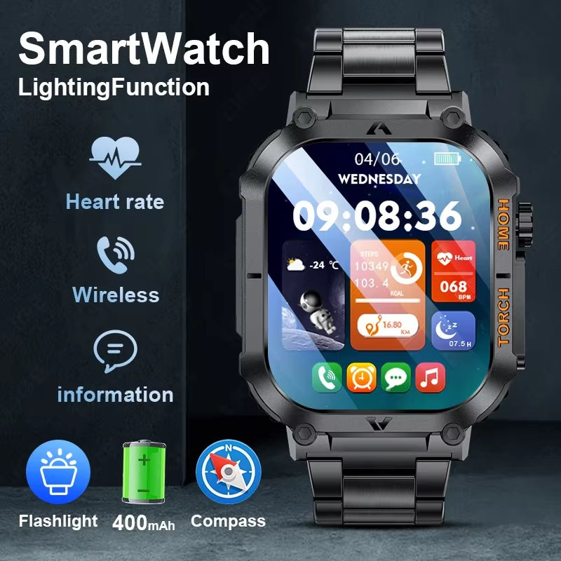 HD Smartwatch – LED Display, 3ATM Waterdicht