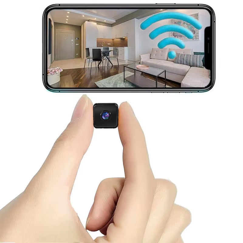 Mini Home WiFi Camera – HD 1080p with Motion Detection & Night Vision