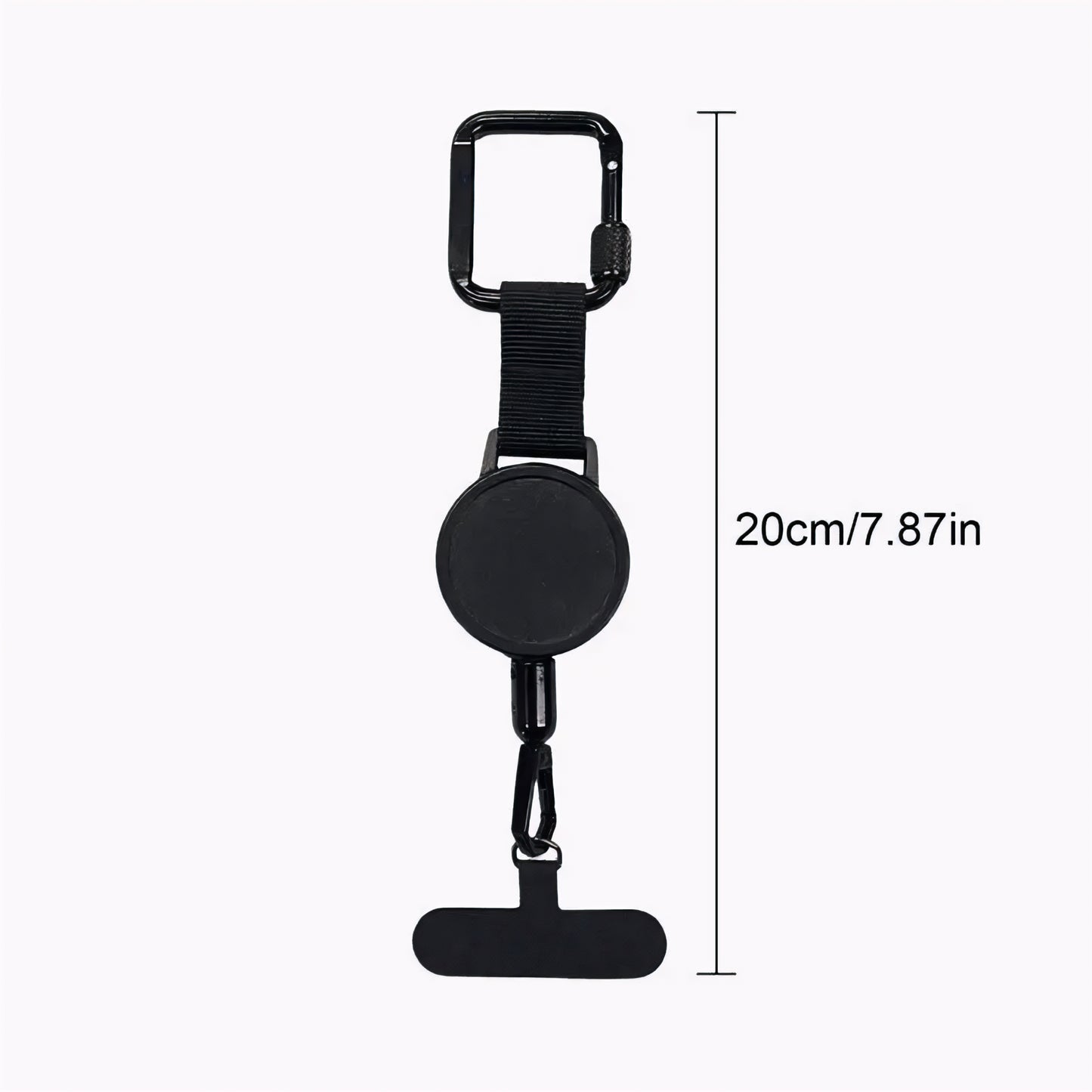 Retractable Anti-Theft Phone Holder – Secure Outdoor Lanyard