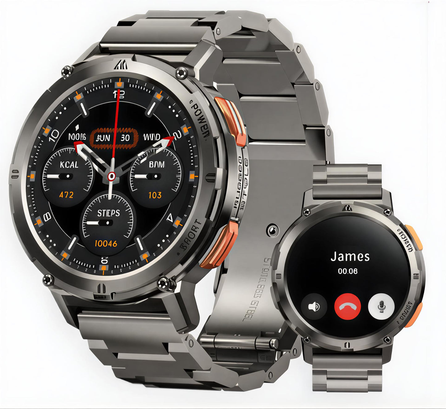 Tank T2 Ultra Smartwatch – AMOLED Scherm, AI Spraak