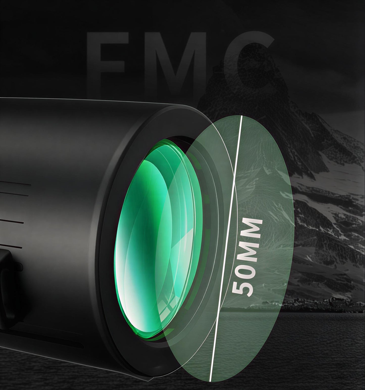 HD 12x50 Monocular Telescope – Handheld Portable