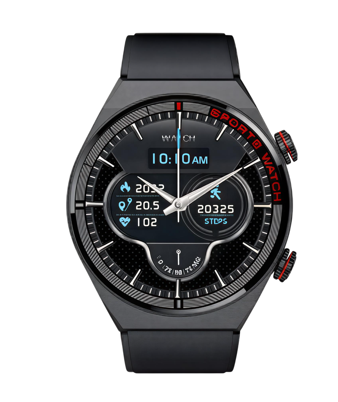 NFC Smartwatch – Hartslagmeter, 100+ Sport Modi