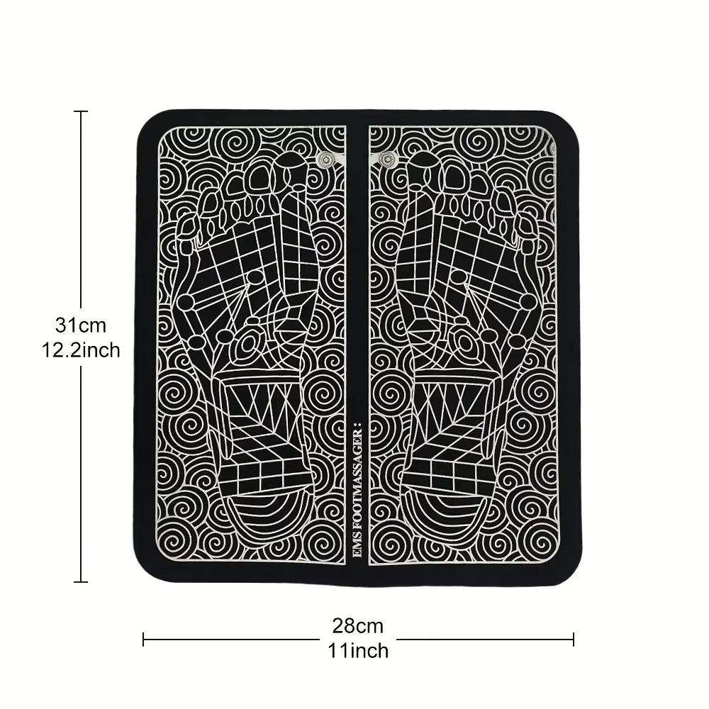 Rechargeable Foot Massage Pad – EMS Mat for Relaxation & Muscle
