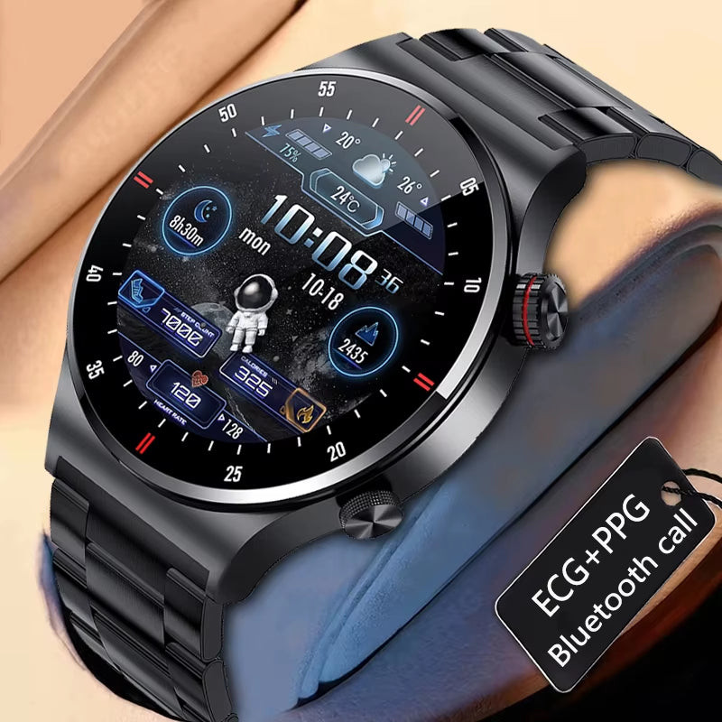 NFC Smartwatch – Bluetooth Bellen, Sport & Waterdicht